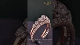 KRIYA JEWELLER'S #LabGrownDiamonds #EcoFriendlyJewels #DiamondRings #ModernElegance#FutureOfDiamonds