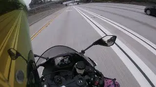 Running Late To Work || South Central To Culver City || 2024 Kawasaki Ninja ZX6R