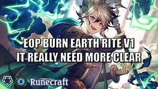 [Shadowverse]【Rotation】Runecraft ► EOP Burn Earth Rite v1-1 ★ Master Rank ║Season 69 #3508║