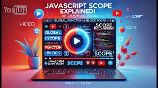 JavaScript Scope Explained | Global, Function, and Block Scope 🚀