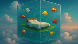 10 Min Bed in an Aquarium | Underwater Calm & Sleepy Ambience