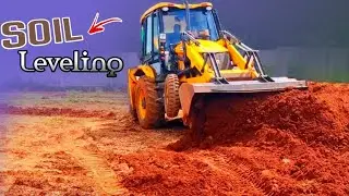 Jcb Soil Work||Jcb Soil Level||Jcb Soil Cutting||Jcb Soil Leveling Video||#Jcb||@JcbNow