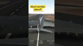flight takeoff Hard , Game #game #gamer #flightsimulator #shorts