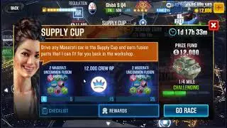 CSR2 Easier Masarati Ghibli Supply Cups Tips from Max