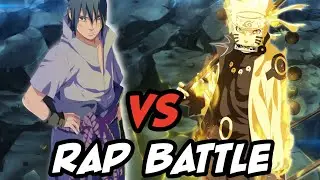 NARUTO vs SASUKE 🔥 RAP BATTLE | Hindi Anime Rap | Shinobi War @dikzofficial