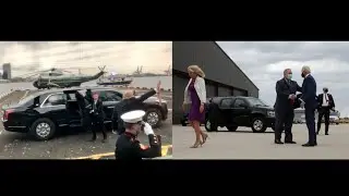 Joe Biden (New USA President) Vs Donald Trump - Car Collection 2020