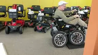 Test drive on the Zoom ATV at Upward Mobility, 340 Dorset St., South Burlington VT 05403