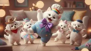 🐾 🎵 Dudi Dudi Dam Dam Dance | Dodi Dodi Dum Dum Pets Dance | Funny Pets Videos | Pets Rhymes