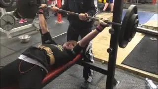 Bronwyn Taylor, 18, 85kg & 90kg benchpress