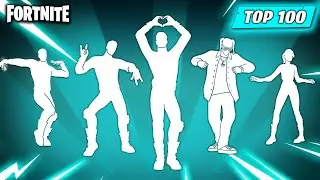 TOP 100 ICON SERIES DANCES IN FORTNITE