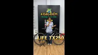 LIFE TX250 Touring NH&Ocirc;M, Groupset SHIMANO 24 Tốc L&yacute; Tưởng #xedap #xedaptouring #lifetx250