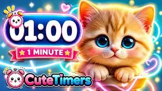 One Minute Cat Timer: Boost Your Focus and Productivity Now!