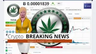 Cryptocurrency PotCoin $POT Soared 62% Higher Over the Past 24 Hours