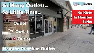 All The Sneaker Shops @ Houston Premium Outlet?!