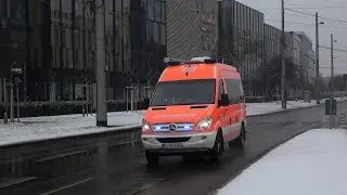 ELW B-Dienst + ELW A-Dienst 10 + HLF + DLK BF Leipzig HFW