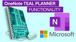 Digital Planner for OneNote | Full Features & Functionality Walkthrough