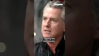 Newsom: &ldquo;Trump's constantlytesting the boundaries&rdquo; | MS NOW EXCLUSIVE