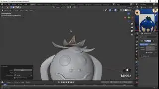 3d Modeling - Chrono Trigger's NU - working