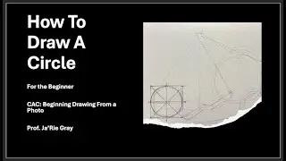 How to Draw a Circle? | Plus, First Steps of Drawing For a Beginner