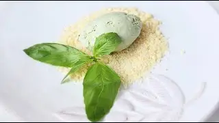 Мороженое из базилика / Basil ice cream