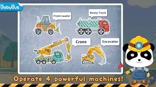 Kids Games Heavy Machines - Free for kids Cars&Trucks - Android Games 2016 HD