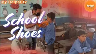 Shoes Distribution In Govt School | Kindness With Students And Help | Charity As Shoes For Needy 