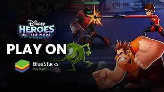 How to play Disney Heroes: Battle Mode on PC with BlueStacks