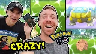 HOW WAS THIS POSSIBLE?!  SHINIES CAUGHT FOR RHYHORN COMMUNITY DAY!  (Pok&eacute;mon GO) - Target Edition