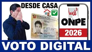 🗳️ Gu&iacute;a COMPLETA para VOTAR con el CELULAR (ONPE) 📱 Voto Digital en Per&uacute; 2026 paso a paso 🇵🇪