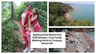 Family Day Out UK Idea & Recommendation // Babbicombe Downs // Idea for a fun family hike