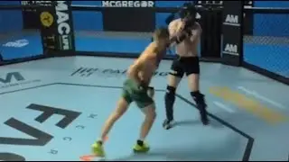 How Conor McGregor Lands His Legendary Left Straight - One Punch Ko