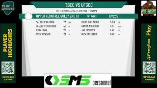The Basin Rapid Line Marking 2's v Upper Ferntree Gully 2nd XI - Day 1