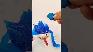 COMBINAMOS LOS COLORES SHIN SONIC FIGURAS #Shorts #sonictapes