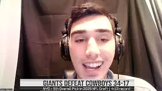 JETS GET #2 PICK! GIANTS GET #5 PICK! KNICKS LOSE 4TH STRAIGHT! MudWatch Episode 133 1/6