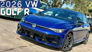 Volkswagen Golf R 2026 года возвращается с режимом дрифта, полным приводом и ревущей выхлопной си...