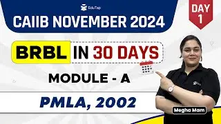 CAIIB BRBL Free Online Classes | CAIIB BRBL Important Topics | CAIIB Nov 2024 Preparation | EduTap
