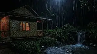 Rural Rain Ambience  No Music Sleep Sounds