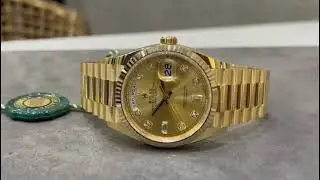 Rolex Day Date 36mm Diamond Dial 128238