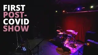 Playing my first show since lockdown began // Gig vlog featuring Four Penny Coffin