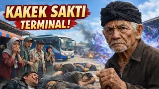 Tak disangka kakek pendiam pewaris ilmu Calonarang, preman terminal Yang Menantang tumbang seketika