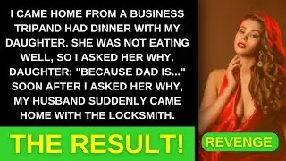 Revenge story:When I came home from a business trip,my husband suddenly came home with the locksmith