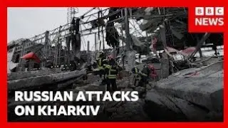 Russian strikes on Ukraine kill four and leave people with no power | BBC News