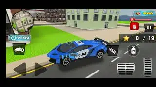 Police robot transformation android gameplay #@