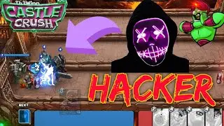 Castle crush - God level Hacker in my clan! - Castle crush Hacker Video 😱