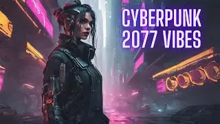Cyberpunk Music One Hour DJ Set | Futuristic Electronic Beats | Music for Focus and Productivity