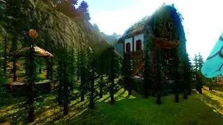 Archeage Unchained - Thatched House Background