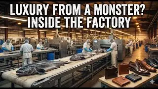 Inside the DUBAI Wolf Fish Leather Factory &ndash; How a Deep-Sea Monster Becomes Luxury Fashion