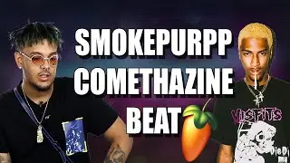 HOW TO MAKE SMOKEPURPP x COMETHAZINE TYPE BEAT IN FL STUDIO | TUTORIAL