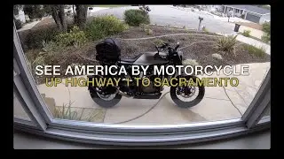 See America by Motorcycle / Up Highway 1 to Sacramento