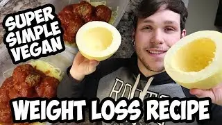 SIMPLE RECIPE for WEIGHT LOSS: Vegan Spaghetti Squash and 
